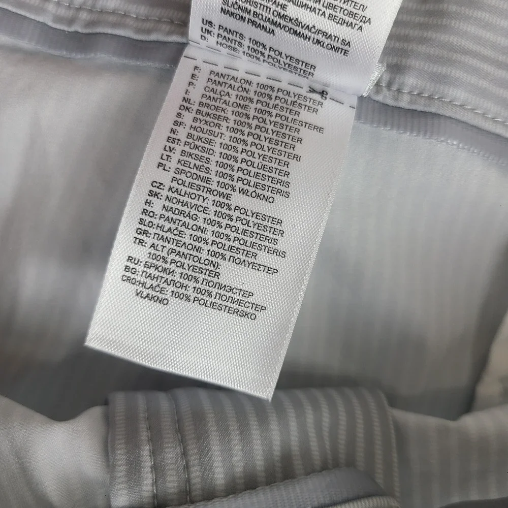 Adidas Shorts Mens 42 Gray‎ Striped 9